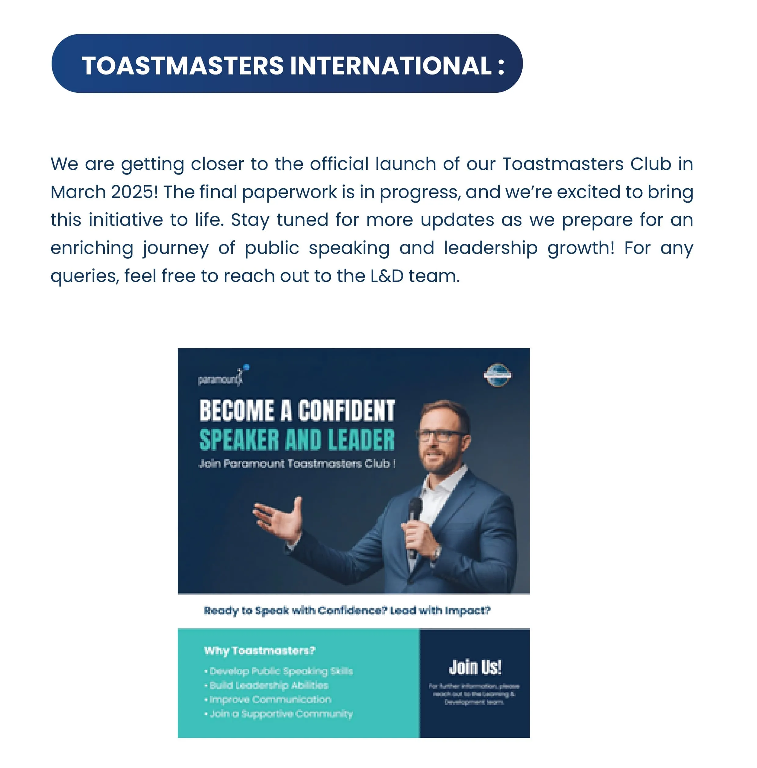 Toast Master International